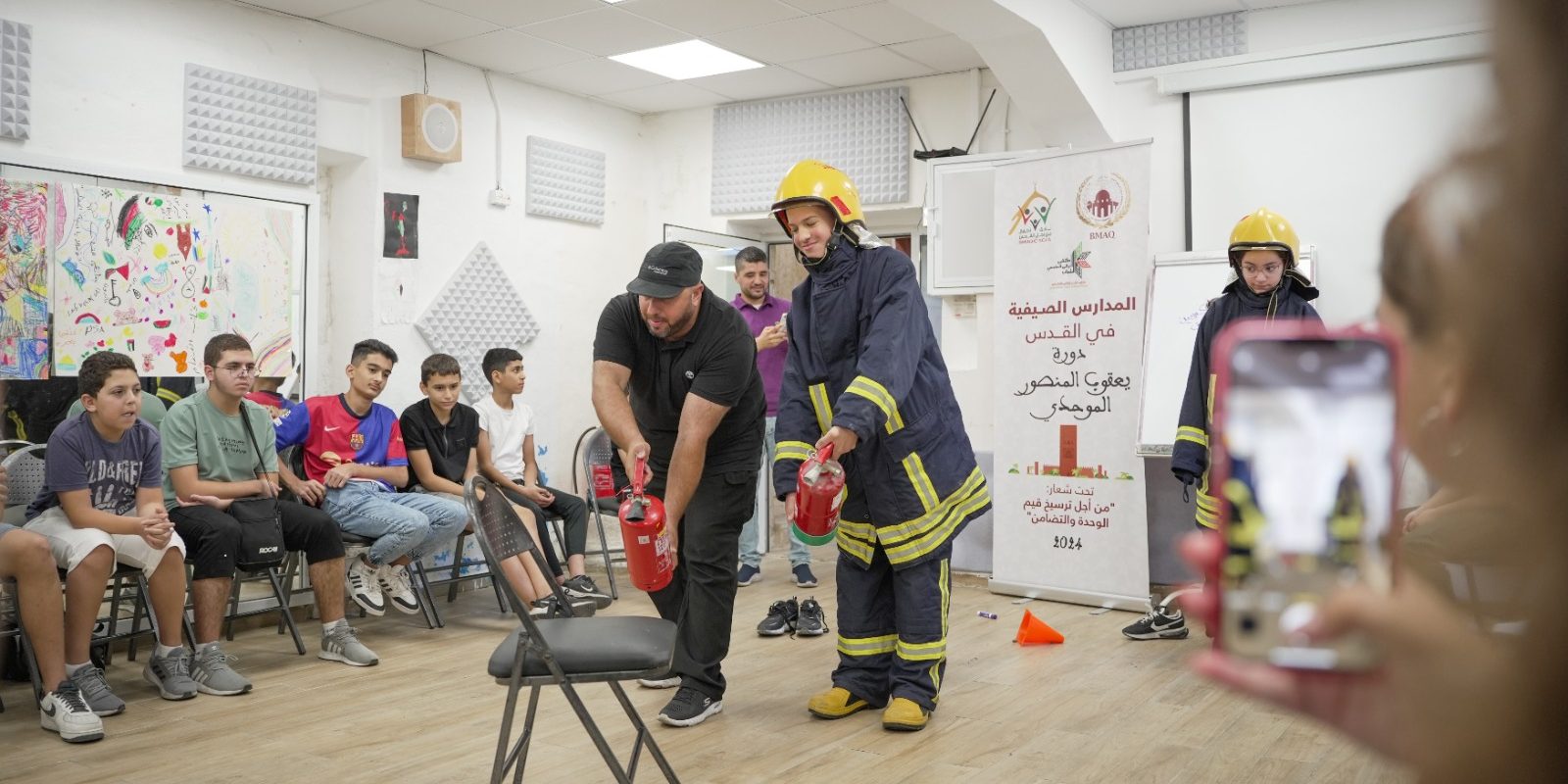 pic forum ru img ‪Play and Learn” Sessions Continue at Jerusalem Heritage Forum and 'Ru'ya  Association Camp as Part of “Summer Schools” Program in Al-Quds. – بيت مال  القدس‬‏